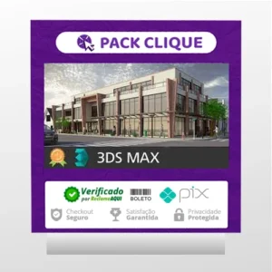 3DS Max Básico + Maquete de Exteriores - Cursos Construir