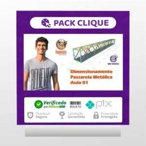 Dimensionamento de Passarela Metálica 25M - Ítallo Bernardo