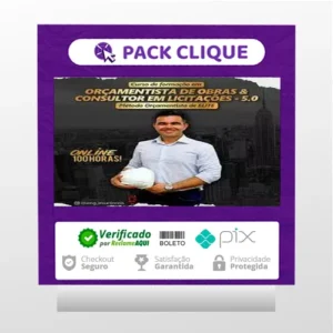 Curso de Formação em Orçamentista de Obras e Consultor em Licitações - Murilo Reis