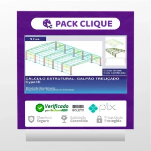 Cype3D: Galpão Treliçado - Ítallo Bernardo