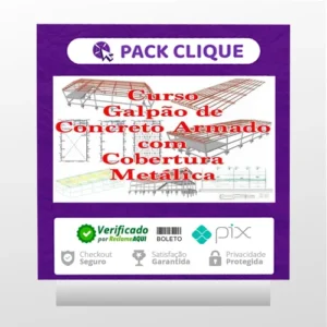 Cypecad: Barracão com Cobertura Metálica - Ítallo Bernardo