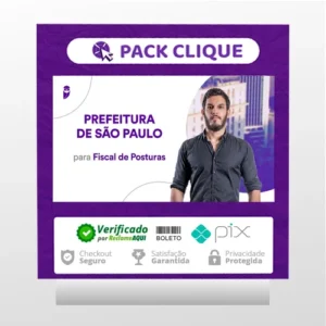 Pacote - Prefeitura de São Paulo (Fiscal de Posturas) Pacotaço - Pacote Passo Estr - Estratégia Concursos