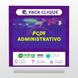 Pacote - PC-DF (Analista de Apoio - Agente Administrativo) Pacote - 2023 (Pré-Edital) - Estratégia Concursos