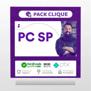 Pacote - PC-SP (Polícia Científica - Perito Criminal) Pacote Completo - 2023 (Pré- - Estratégia Concursos
