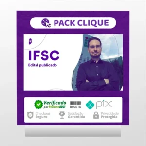 Pacote - IFSC (Professor - Matemática) Pacote - 2023 (Pós-Edital) - Estratégia Concursos