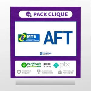 Pacote - Ministério do Trabalho (Auditor Fiscal - AFT) Pacotaço- Pacote Teórico+ Passo Estratégico - Estratégia Concursos
