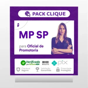 Pacote - MP-SP (Oficial de Promotoria) Pacotaço - Pacote Teórico + Passo Estratégico - Estratégia Concursos