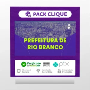 Pacote - Prefeitura de Rio Branco-AC (Técnico Previdenciário) Pacote - 2023 (Pós-Edital) - Estratégia Concursos