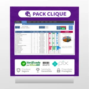 Planilha Controle de Estudos para Concursos Públicos Pro - Papel de Trabalho