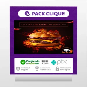 Pacote Delivery Interativo Sistema Deliverys - Hugo Cursos