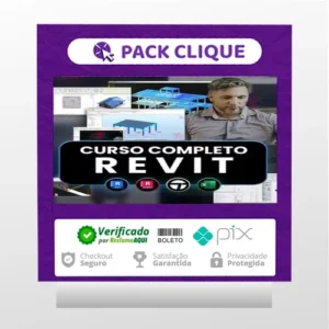 Curso Completo Revit Estrutural, Arquitetura, Robot Estrutural, Elétrica e Hidráulica + Bônus - Gerson Sydor