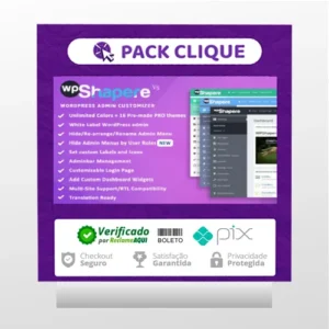 WPShapere WordPress Admin Theme - v7.0.8