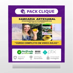 Saboaria Lucrativa Fitoterápica e Fitoenergética 2.0 - Oficina de Gaia