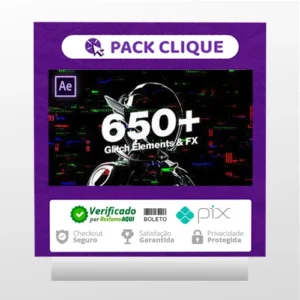 [PACK] Videohive: 650+ Glitch Elements - VCGMotion [INGLÊS]