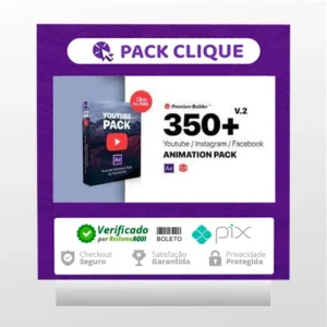 Youtube Pack: MOGRTs for Premiere & Extension Tool - Premiumilk (Videohive) [INGLÊS]