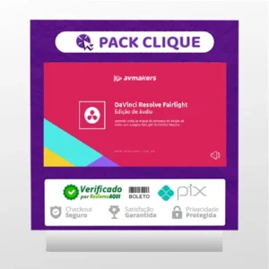 DaVinci Resolve: Fairlight: Edição de áudio - AvMakers