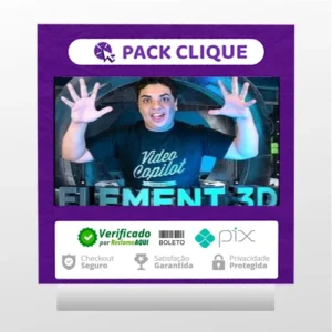 Motion Graphics com Element 3D - Felipe Vieira