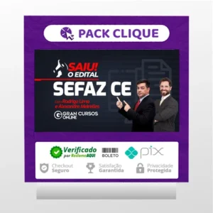 SEFAZ CE: Analista Jurídico - Gran Cursos Online