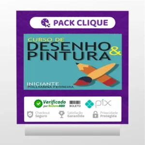 Curso Iniciante de Desenho e Pintura - Pollyanna Ferreira