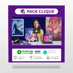 Retrato de Personagens Femininas com Procreate - Natália Dias