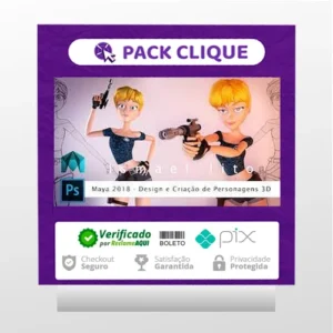 Maya Design e Criação de Personagem 3D - Ismael Lito