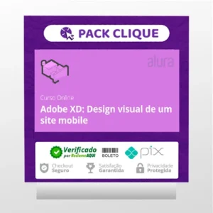 Adobe XD Design Visual de um Site Mobile - Alura