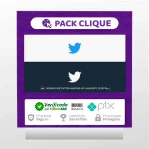 Design and Code Twitter Home Page with JavaScript, CSS & Figma - Hossein Boroji [INGLÊS]