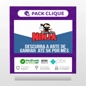 Mini Site Ninja 2.0 - Venha Ser Um Ninja