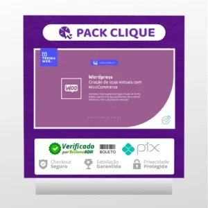 Wordpress Criação de Lojas Virtuais com Woocommerce 2021 - Treinaweb