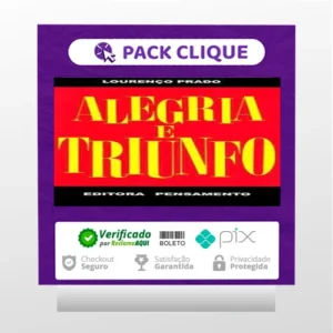 Editora Pensamento: Alegria e Triunfo - Lourenço Prado