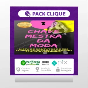 Lista de Fornecedores: Chave Mestra da Moda - Autor Desconhecido