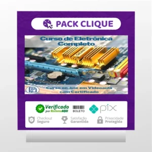 Curso de Eletronica em 5 Dvd (Video Aula) - Autor Não Informado