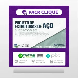 Projeto de Estruturas de Aço (Super Combo M1+M2+M3) - Ncee