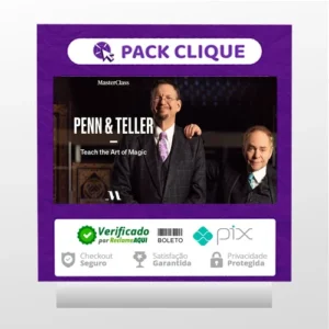 MasterClass: Teach the Art of Magic - Penn & Teller [INGLÊS]