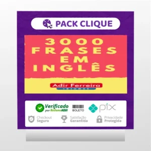 3000 (Frases + Áudio) em Inglês - Adir Ferreira