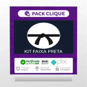 Kit Faixa Preta - Rodrigo Mourão
