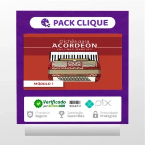 Curso de Acordeon Intermediário: Vol. 2 - Paulinho Marques