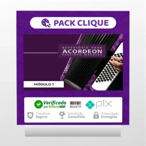 Curso de Acordeon Intermediário: Vol. 3 - Paulinho Marques