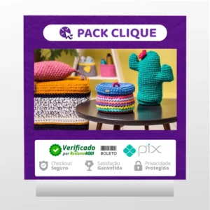 Eduk: Crochê Moderno Fio de Malha para Decoração - Nat Petry