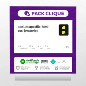 Apostila: Html, CSS & Javascript - Caelum