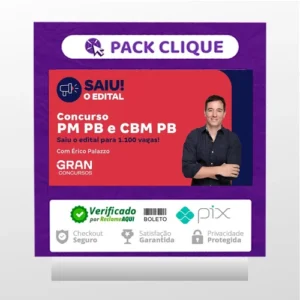 PM PB: Soldado PM, Combatente (QPC) (Pós-Edital) - Gran Cursos Online