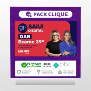 1ª Fase OAB XXXIX 39º Exame: Preparação Total - Gran Cursos Online