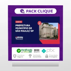 Prefeitura do Município de São Paulo, SP: Fiscal de Posturas Municipais (Pós-Edital) - Gran Cursos Online